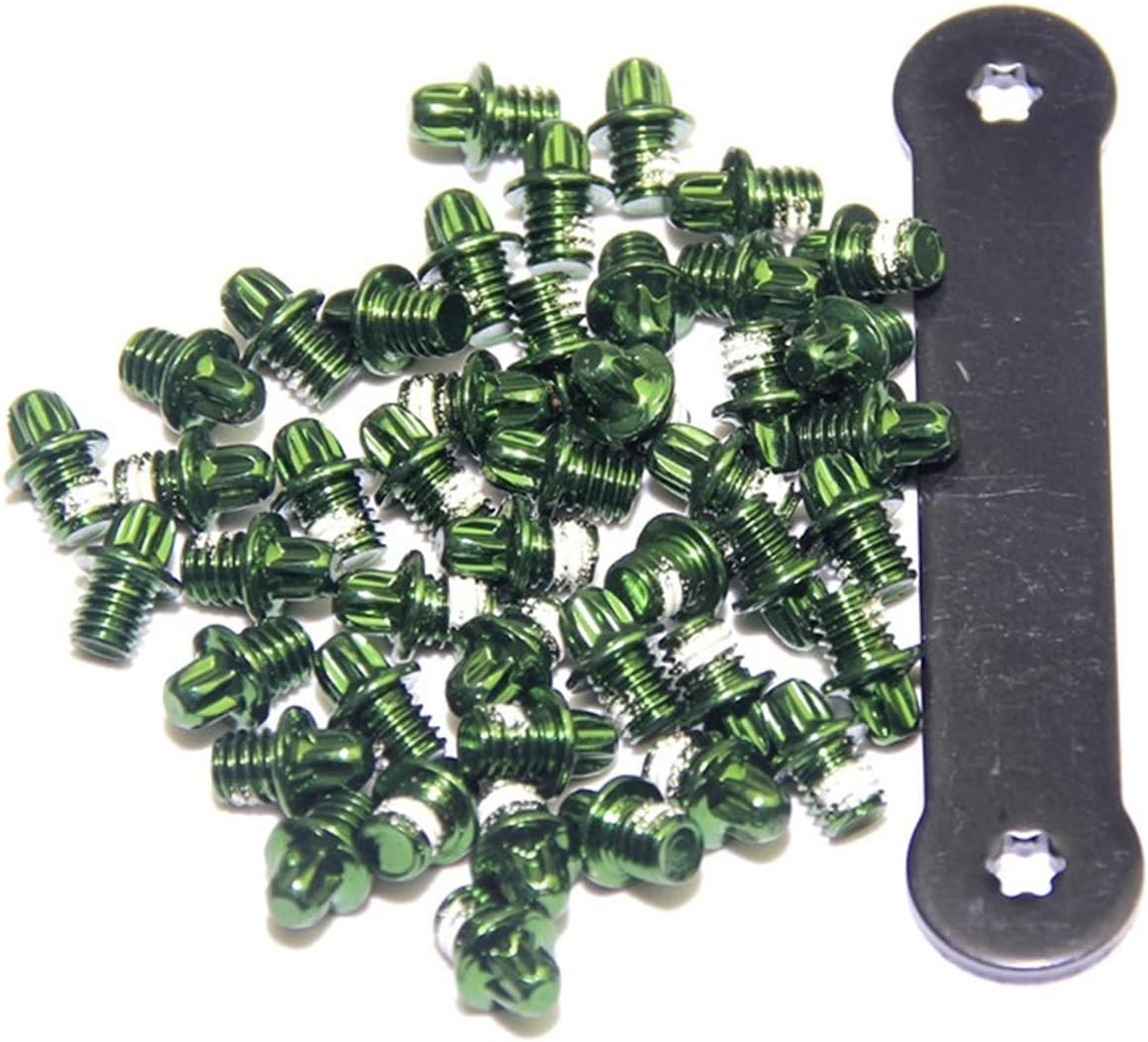 XENITE Pernos de pedal de bicicleta MTB Pedal Tornillos antideslizantes Piezas de pedal de ciclismo Pedales de pasador