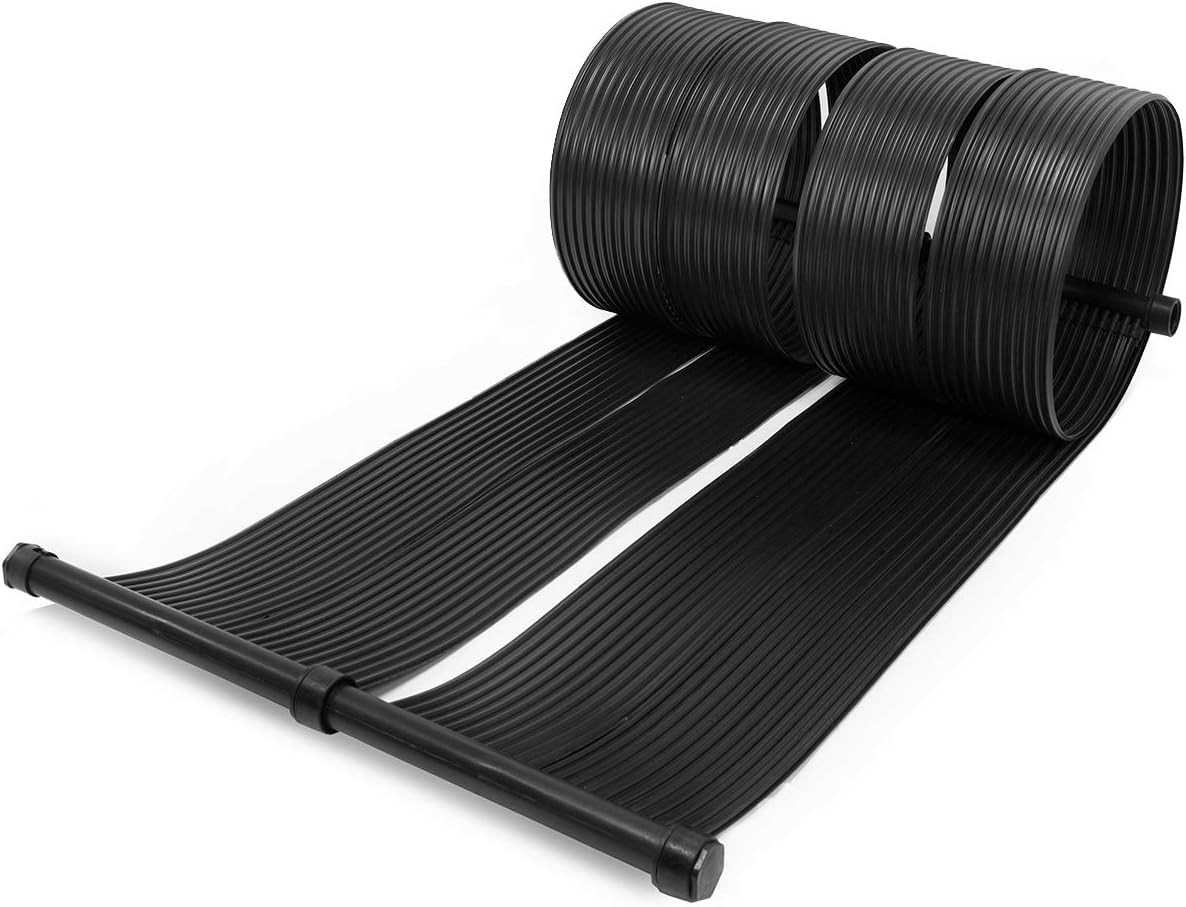 XtremepowerUS Sistema de calefacción del panel solar de la piscina enterradasobre tierra 28″ x 20′
