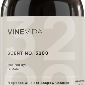 VINEVIDA Jean Paul Gaultier Le Male Aceite de fragancia para fabricación de jabón para fabricación de velas, aceites de perfume, velas de soja, VINEVIDA Jean Paul Gaultier Le Male Aceite de fragancia para fabricación de jabón para fabricación de velas, aceites de perfume, velas de soja,
