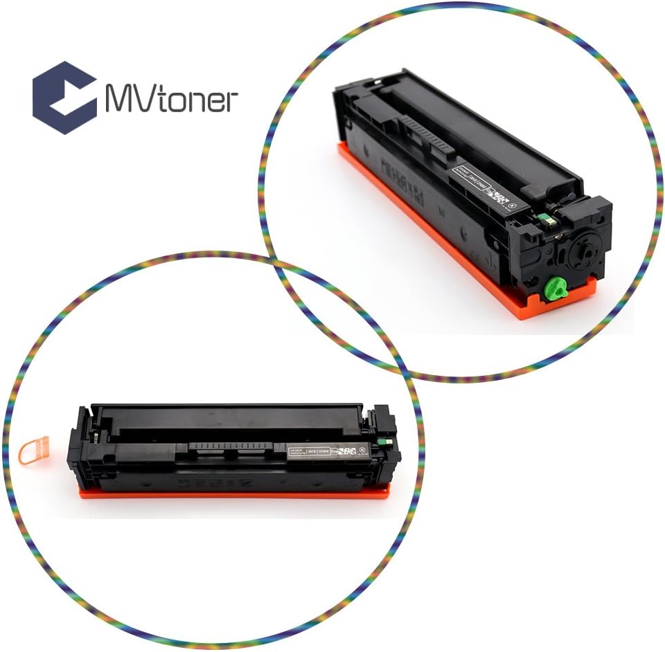 MVtoner Cartucho de tóner de repuesto compatible para HP 201X CF400X CF401X CF402X CF403X, alto rendimiento 5PK para impresora HP Color Laserjet Pro