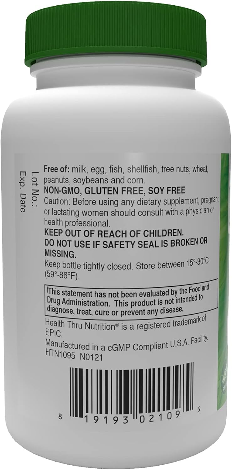 Health Thru Nutrition Vitamina D3 1,000iu 25mcg colecalciferol  Mini cápsulas blandas para un máximo beneficio  Probado en tercera parte  Grado USP