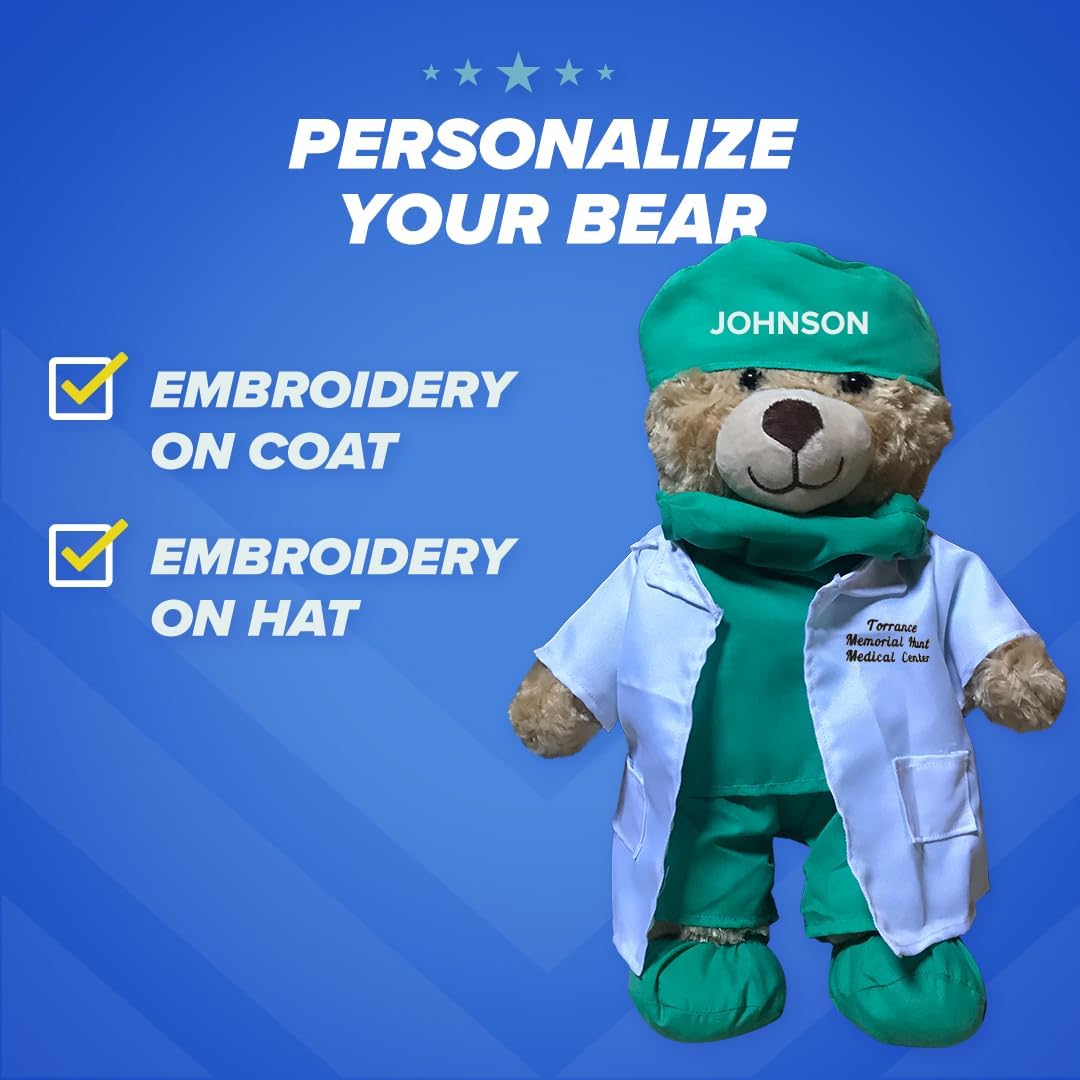 Oso médico personalizado