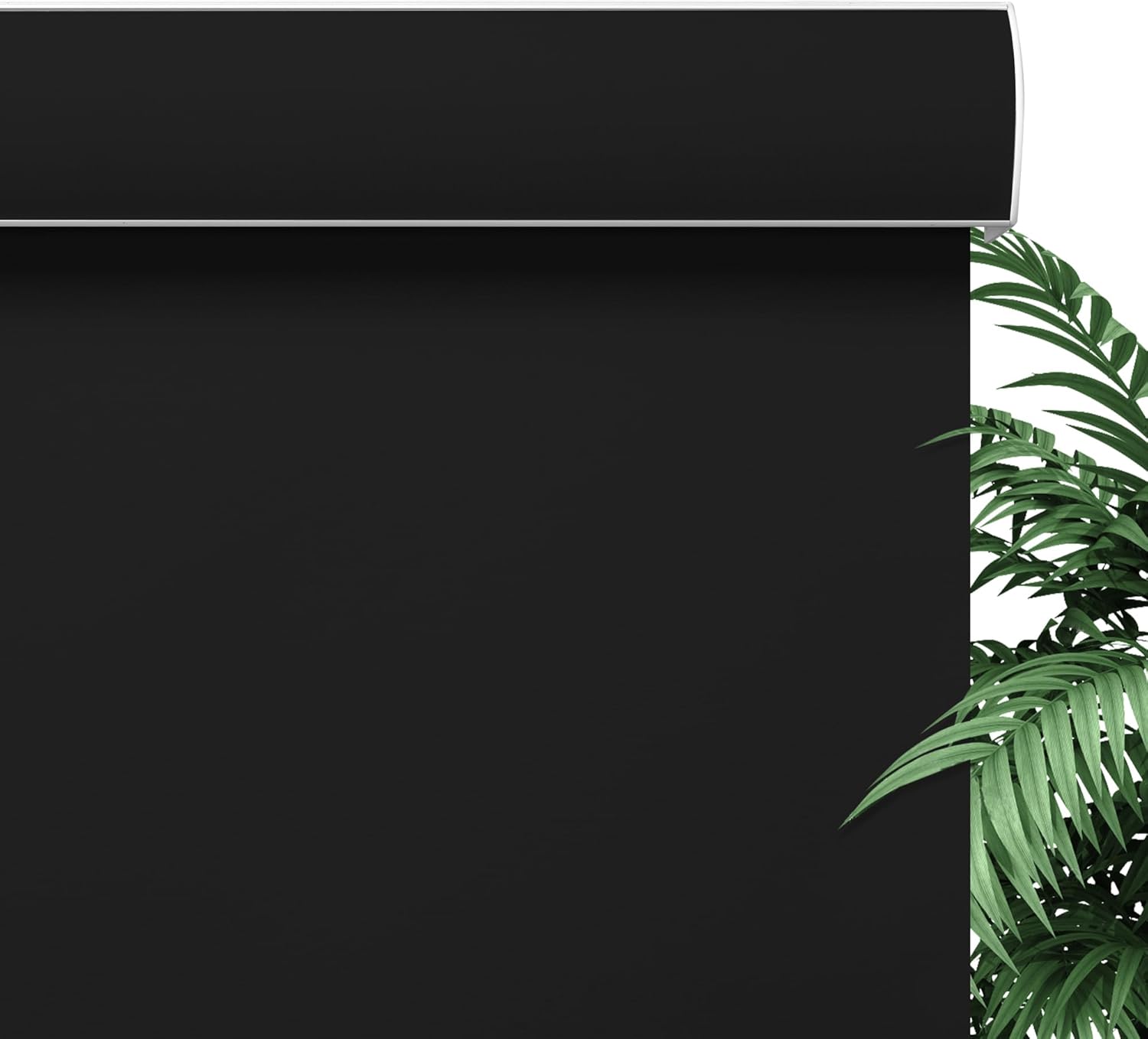 Persianas enrollables opacas para ventanas, sin cordón, para oscurecer la habitación, persianas enrollables fáciles de instalar, con cenefa de