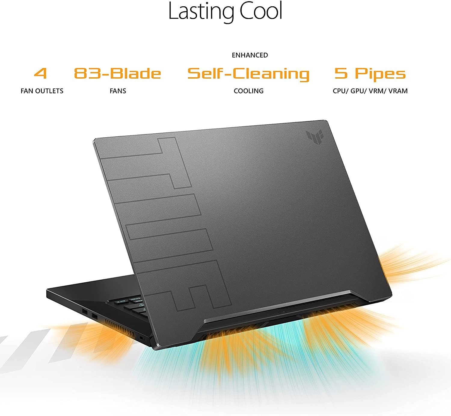 ASUS TUF Dash Gaming Laptop 2022, 15.6 pulgadas FHD IPS 144Hz, Intel i7-11370H de 4 núcleos, NVIDIA GeForce RTX 3050 Ti 4GB GDDR6, 16GB DDR4, 512GB