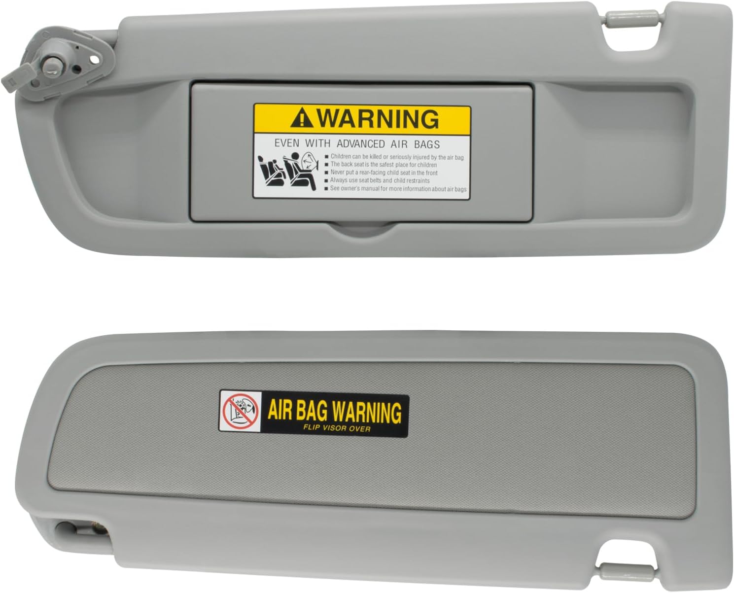 Reemplazo del parasol del lado izquierdo del conductor compatible con Honda Civic 2006, 2007, 2008, 2009, 2010, 2011, repuesto # 83280-SNA-A01ZC,