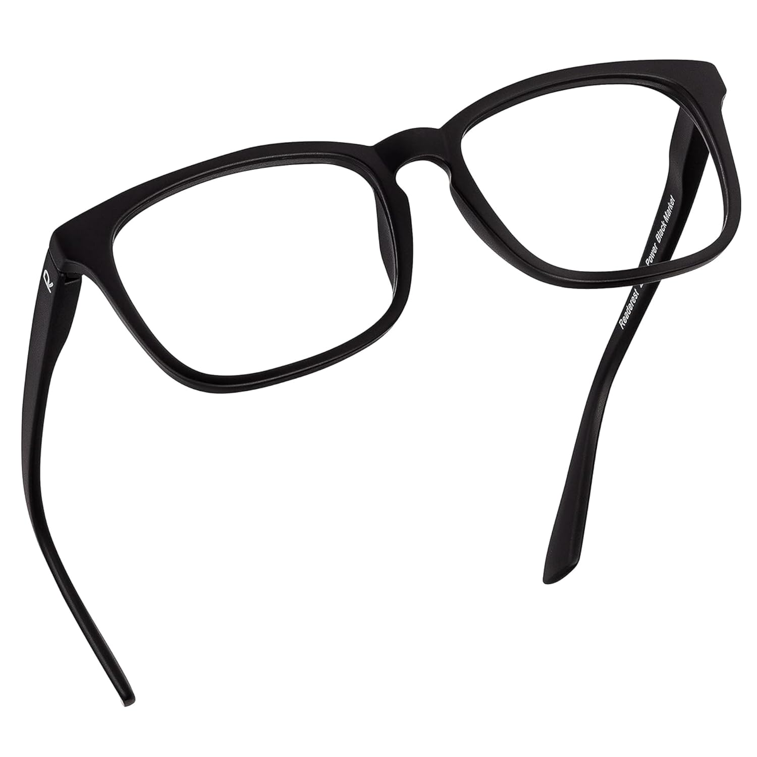 Readerest Lentes de lectura con bloqueo de luz azul (negro, aumento de 3.00), anteojos para computadora con lente reflectante fina, antirreflejos,