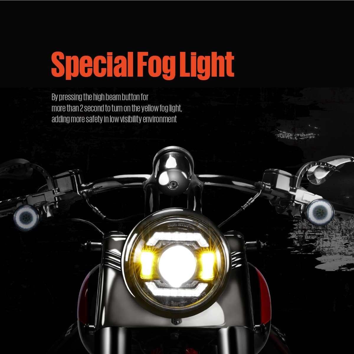 KT Conjunto de faros LED para Street Glide 2014-2023, faro LED de motocicleta de 7 pulgadas con luz altabaja, faros Harley con DRL, impermeable IP67