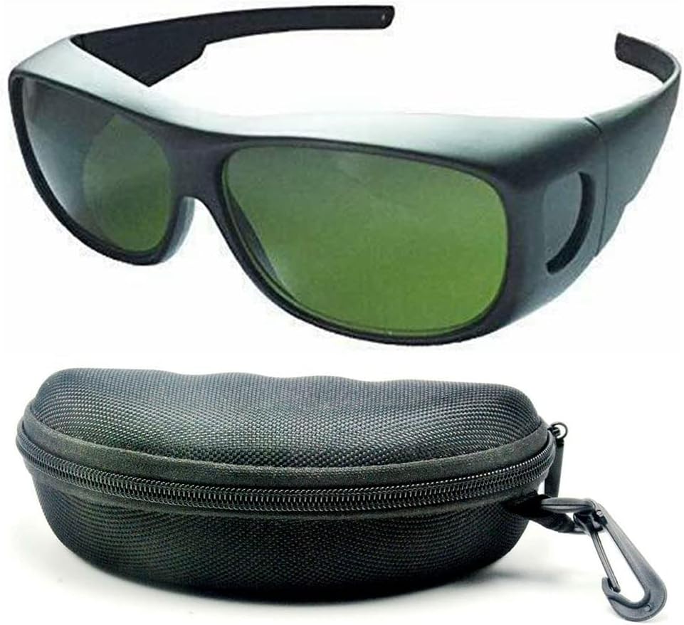Gafas de seguridad láser de 200nm-2000nm IPL para el retiro del pelo de la protección ocular del operador de la cosmetología de la belleza del laser