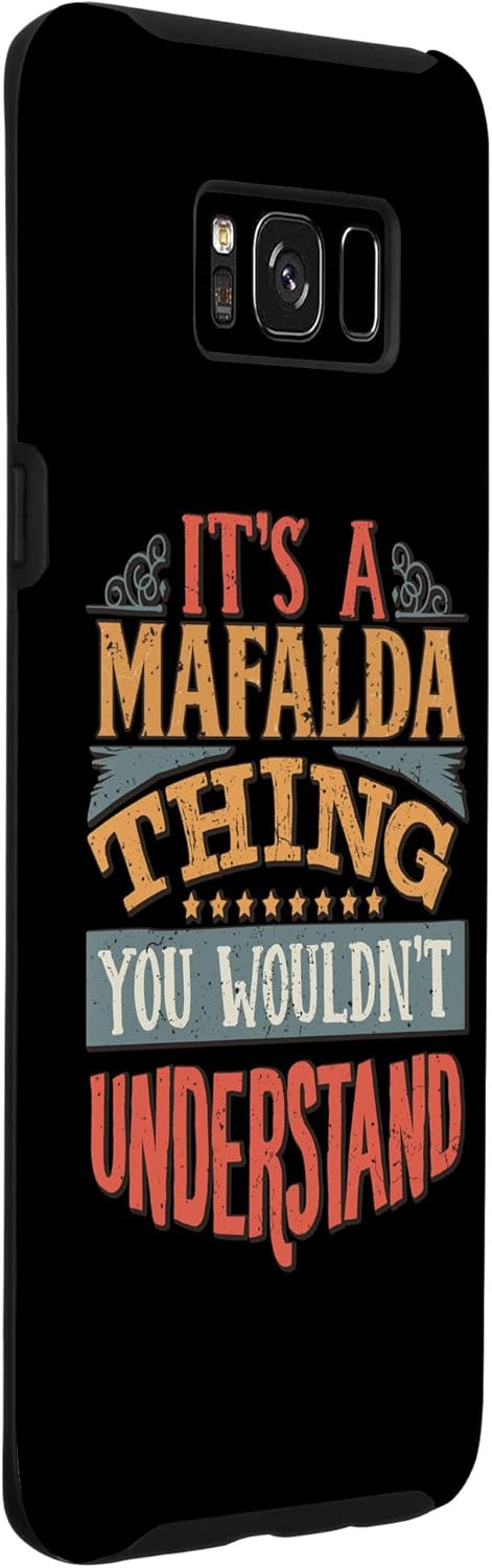 Funda con nombre para Galaxy S8+ Mafalda