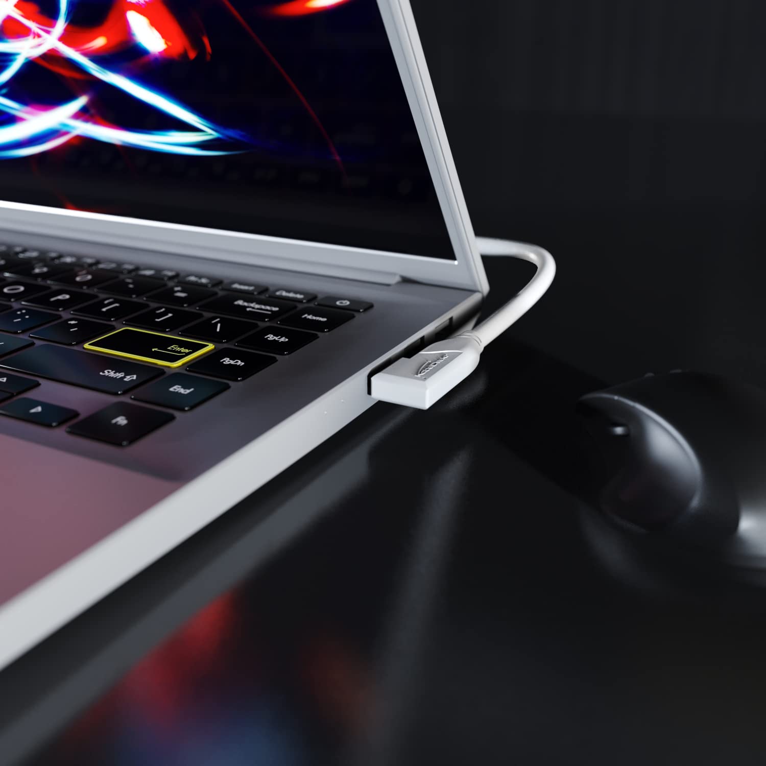 KabelDirekt Cable USB-C todo en uno, USB 3.2 Gen 2×2 – 6 pies (transfiere datosvideo a 20Gbps, carga a 240W con PD3.1, funciona como cable de