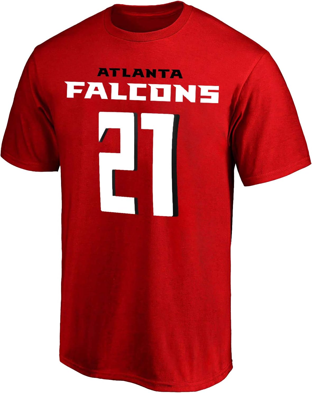 NFL Youth 8-20 – Camiseta de poliéster con el color del equipo, con nombre y número del jugador, 8, Todd Gurley Atlanta Falcons Red Home