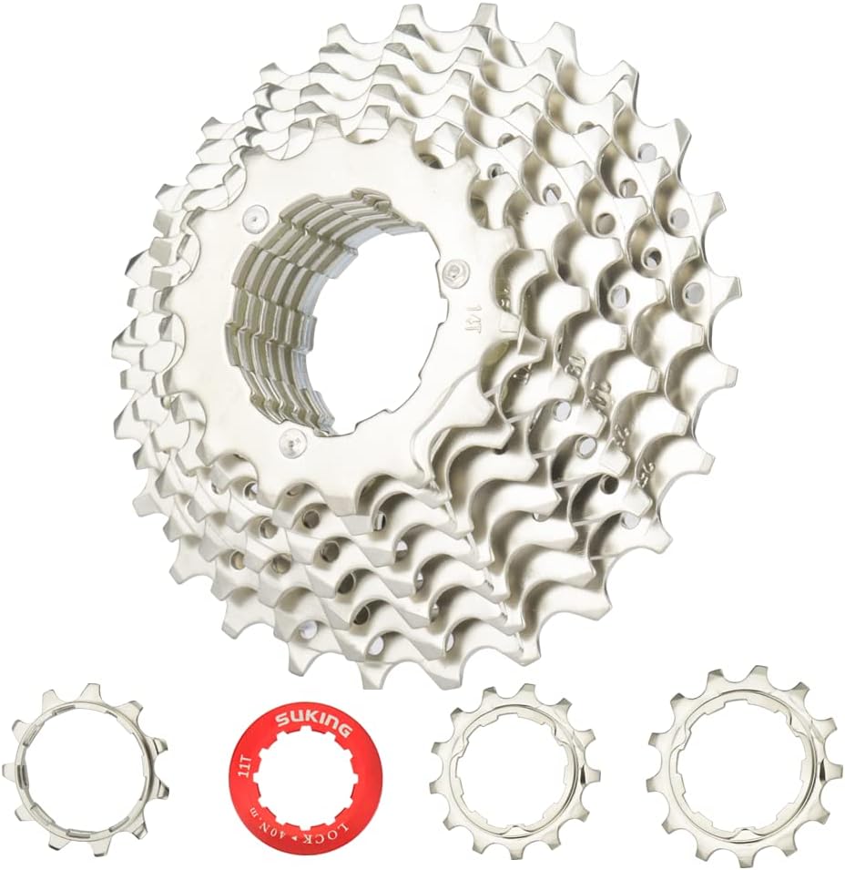 CYSKY Casete de 10 velocidades 11-25T11-28T11-32T11-36T11-40T11-42T Compatible con ShimanoSunraceSram Bike Freewheel, apto para bicicleta de