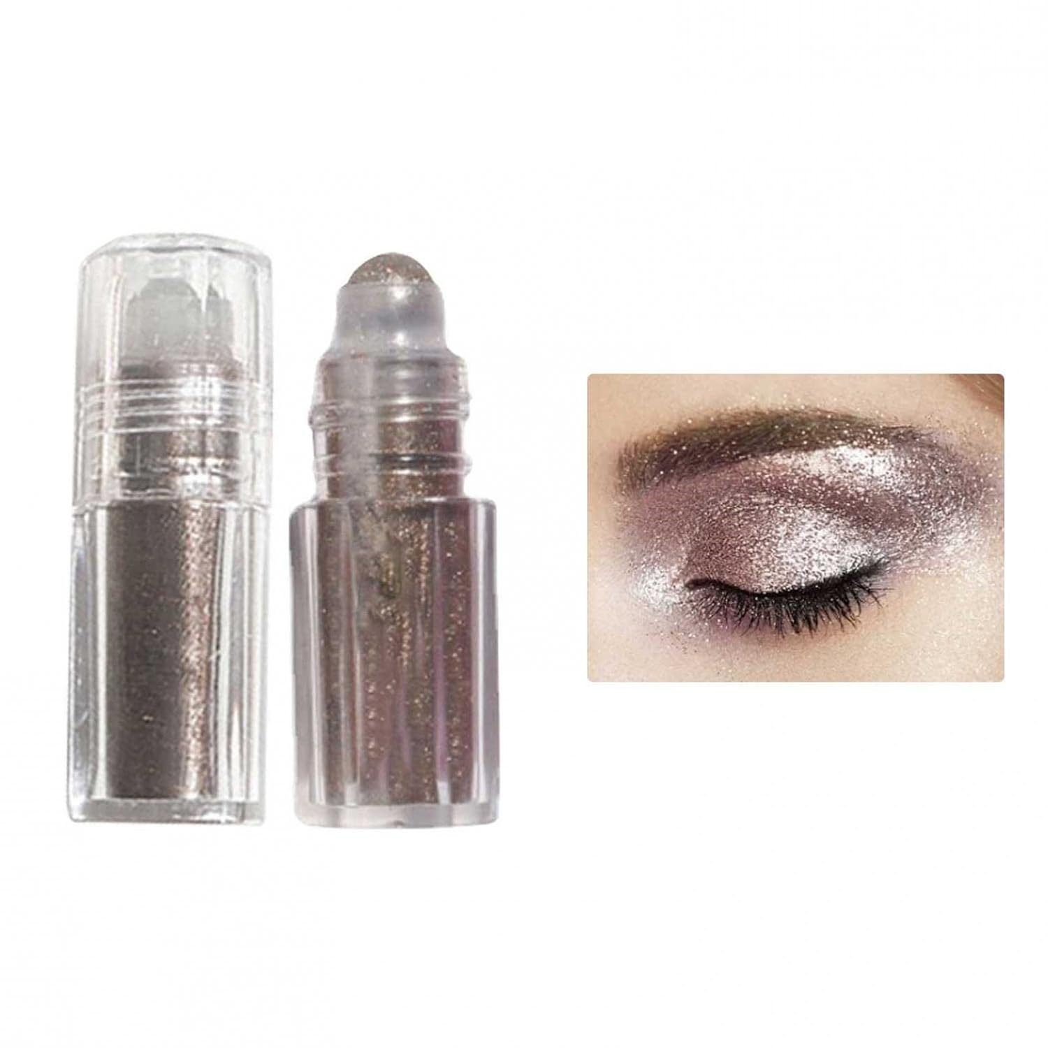 Sombra de ojos con purpurina de diamantes de 5 colores, sombra de ojos de sirena brillante de larga duración, sombra de ojos con lentejuelas