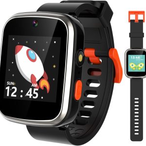 Reloj inteligente para niños de 3 a 10 años de edad, pantalla táctil HD de 1.54 pulgadas, con cámara doble, juegos, reproductor de música, Reloj inteligente para niños de 3 a 10 años de edad, pantalla táctil HD de 1.54 pulgadas, con cámara doble, juegos, reproductor de música,