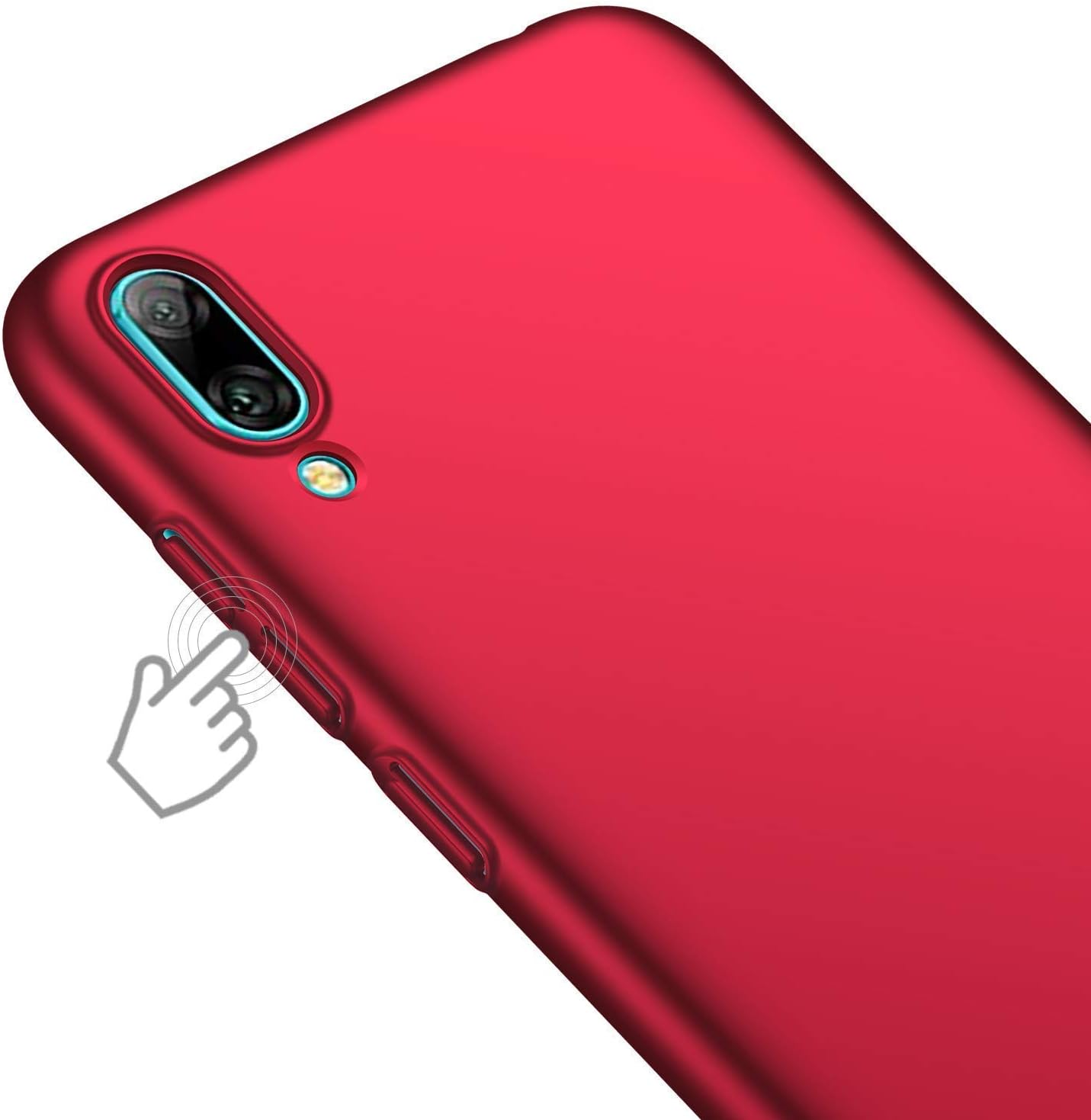 para Xiaomi Redmi Note 7 Funda, Frosted Ultra Thin PC Hard Back Cover para Xiaomi Redmi Note 7 Smartphone