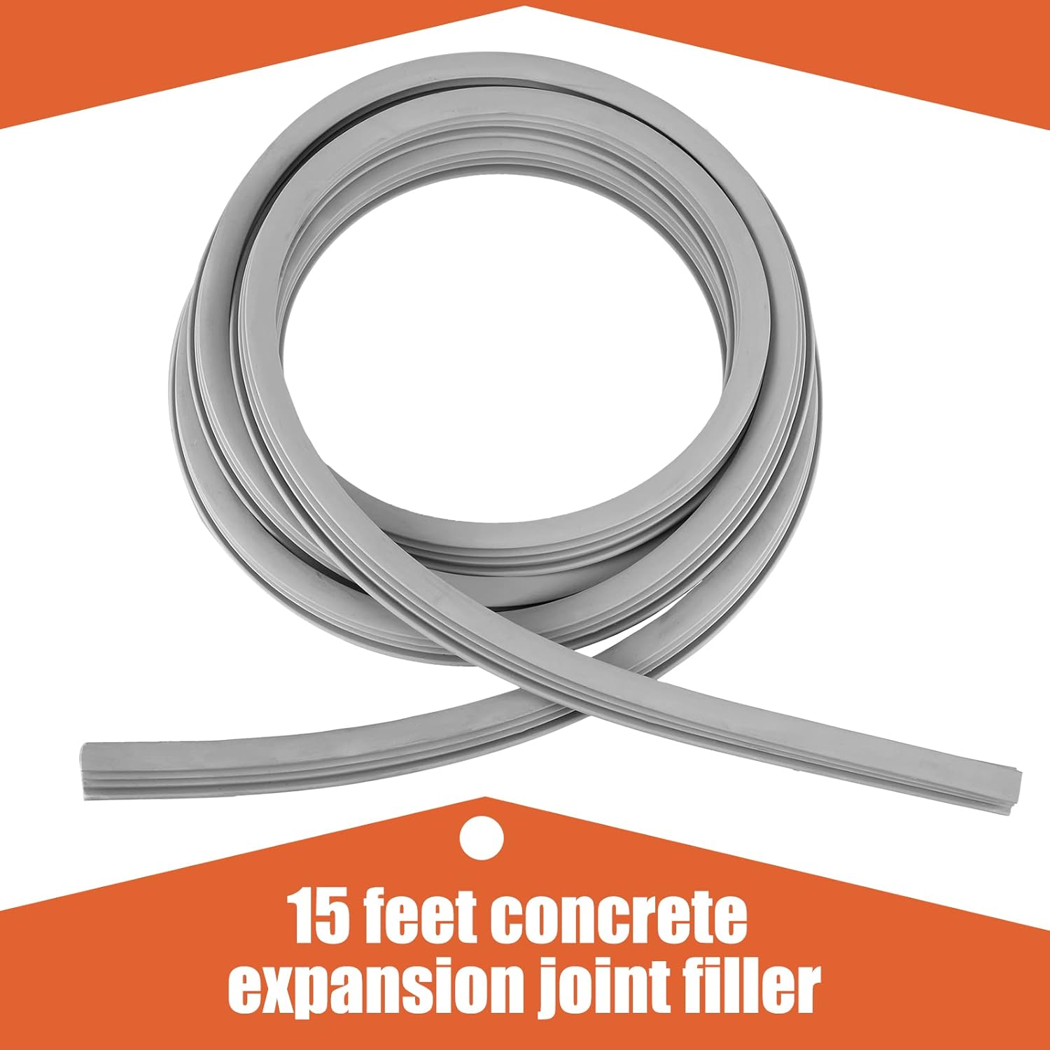 Llenador de juntas de expansión de hormigón, relleno de grietas de entrada, tira de goma EPDM flexible para reparación de grietas de concreto,