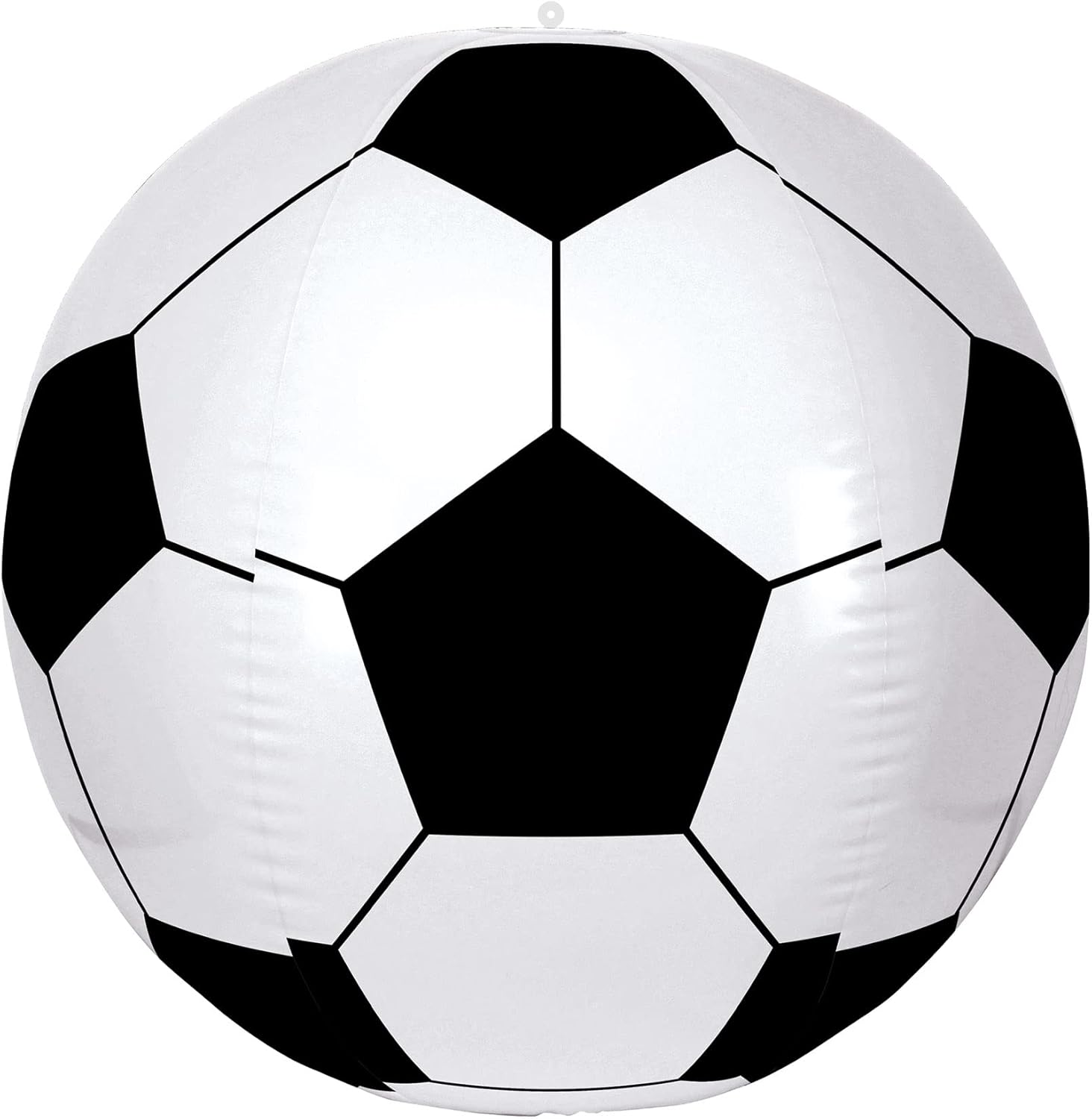 Beistle Decoraciones inflables gigantes del partido del balón de fútbol de 28″ para la celebración del cumpleaños del tema de los deportes,