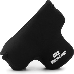 MegaGear MG1887 – Funda de neopreno ultra ligera para cámara compatible con Fujifilm X-T200 (XC15-1.772 in), color negro MegaGear MG1887 – Funda de neopreno ultra ligera para cámara compatible con Fujifilm X-T200 (XC15-1.772 in), color negro