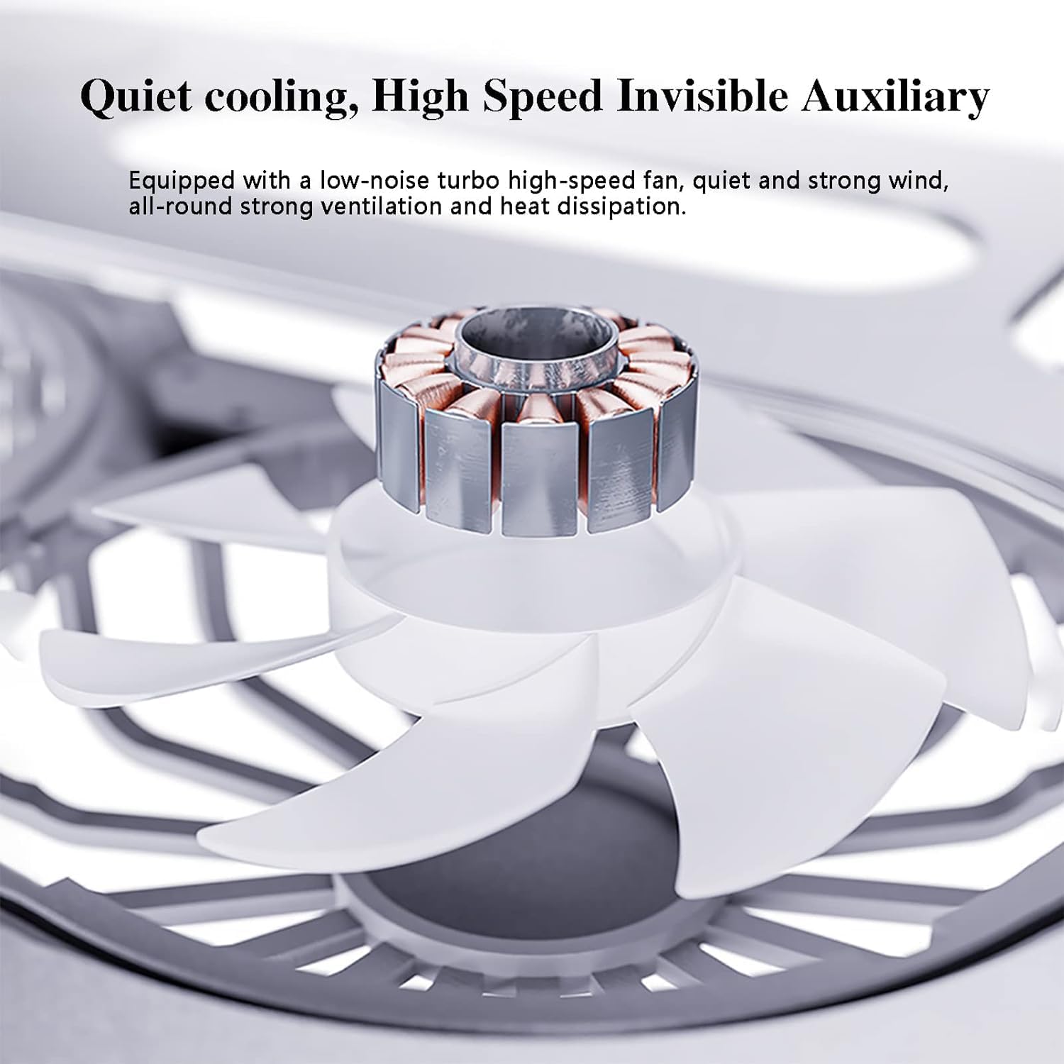 Eiyikof Soporte ajustable para laptop con ventilador USB Hub compatible con computadora portátil de 10 a 15 pulgadas, elevador ergonómico de
