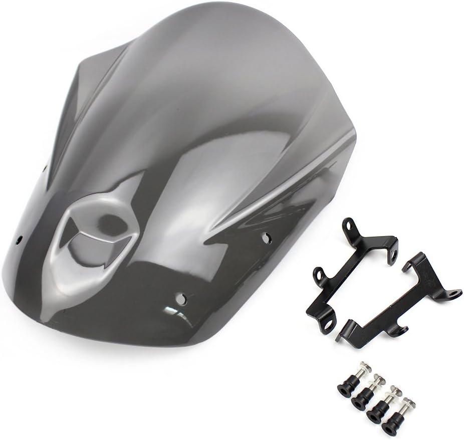 Parabrisas de carreras de motocicleta deflector de viento delantero compatible con Y-amaha MT09 FZ09 MT FZ 09 MT-09 FZ-09 2013 2014 2015 2016 Visera