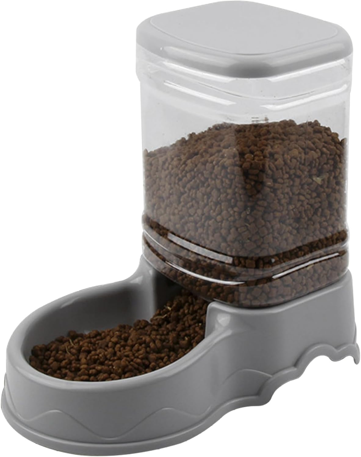 Havamoasa Comedero automático para gatos de 3.5 L, diseño de resorte a prueba de fugas, materiales desmontables y fáciles de limpiar, adecuado para