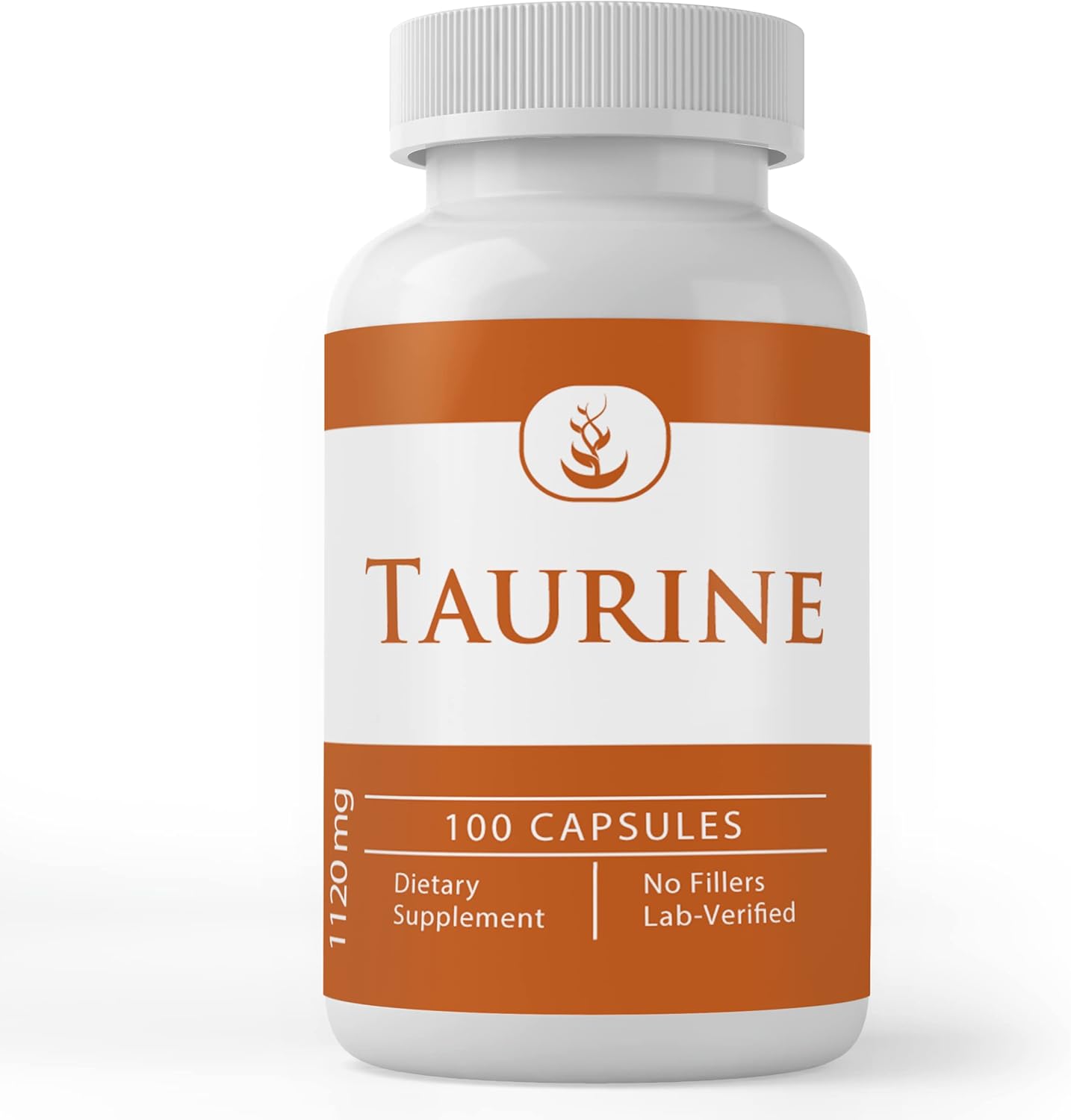Pure Original Ingredients Taurina, (100 cápsulas) 100% pura, sin aditivos ni rellenos, verificado por laboratorio
