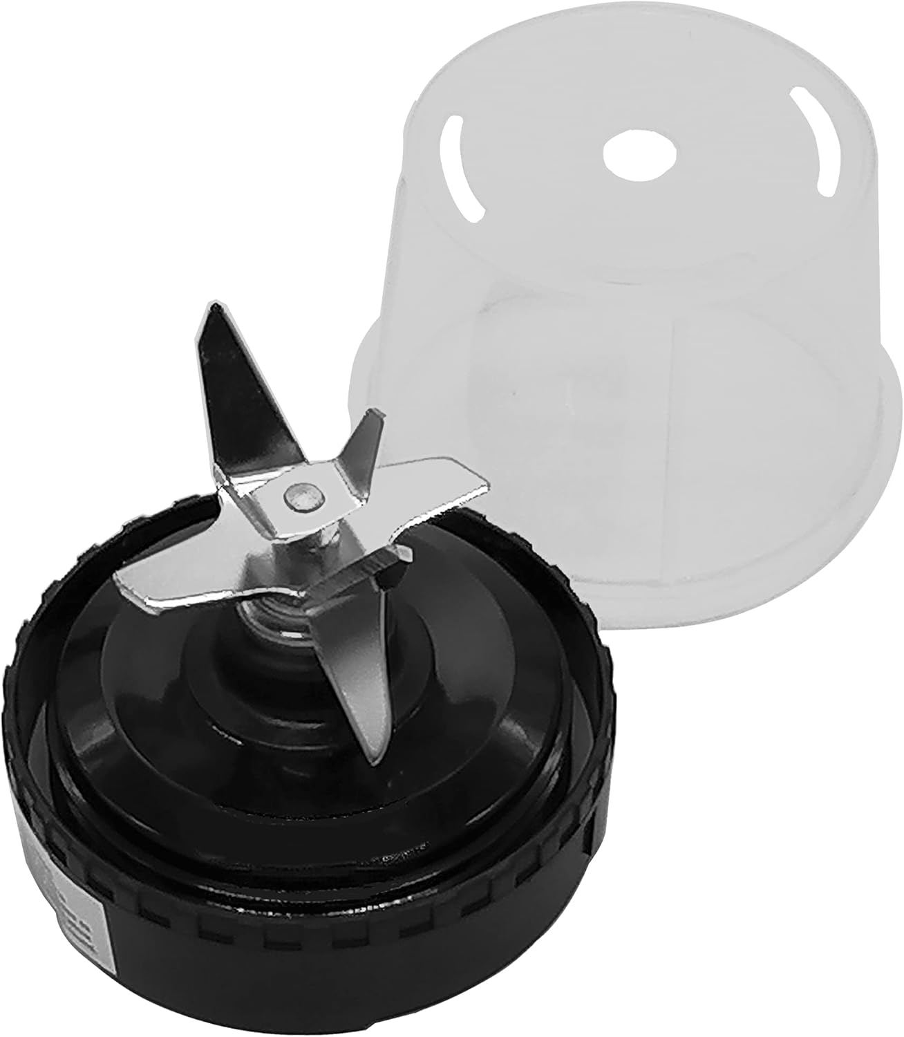 Vaso de repuesto de 16 onzas con tapa y hoja extractora, compatible con Ninja Kitchen System Pulse Blender  BL200 30BL201 30BL201C 30BL203QBK 30