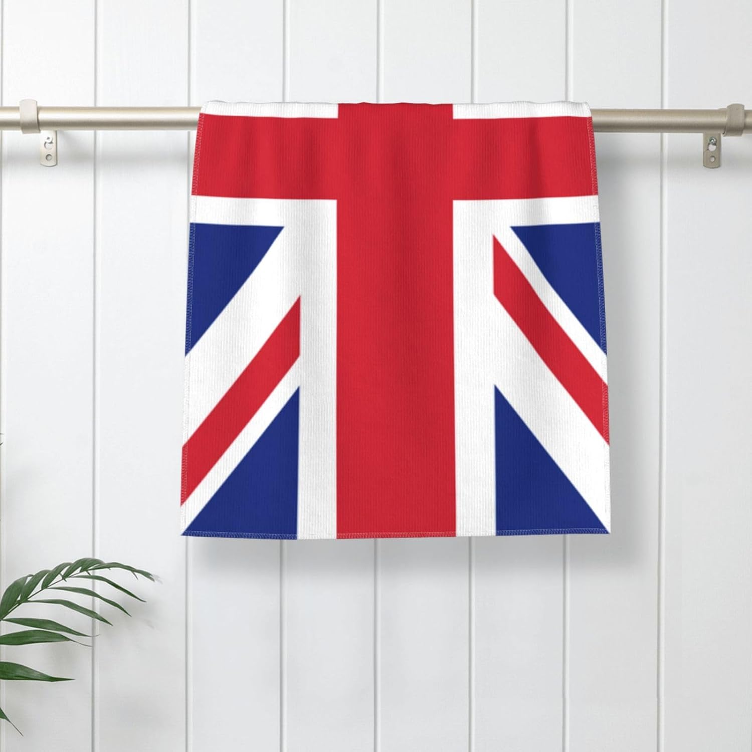 SEAEAGLE Toallas de baño absorbentes con la bandera británica, toallas de baño de 27.5 x 16 pulgadas