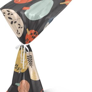 Halloween Pumpkins Table Runner Fall Table Runners for Dining Table Decor Halloween Table Decor 120 Inches Long Halloween Pumpkins Table Runner Fall Table Runners for Dining Table Decor Halloween Table Decor 120 Inches Long