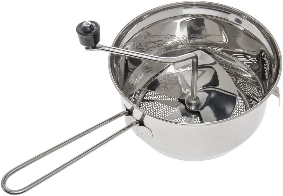 Molino de alimentos de acero inoxidable de 3 12 qt