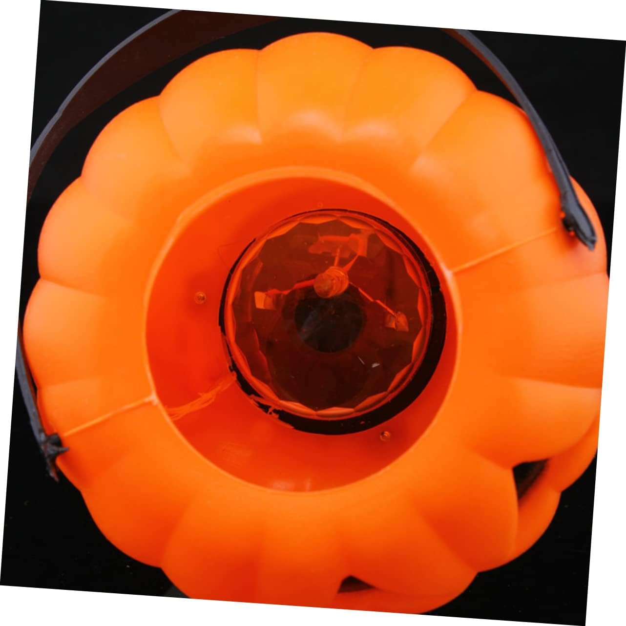 IMIKEYA Faroles de caramelo para niños, faroles LED decorativos, mini farol de calabaza, cubo de calabaza, cesta de dulces de Halloween, farol de