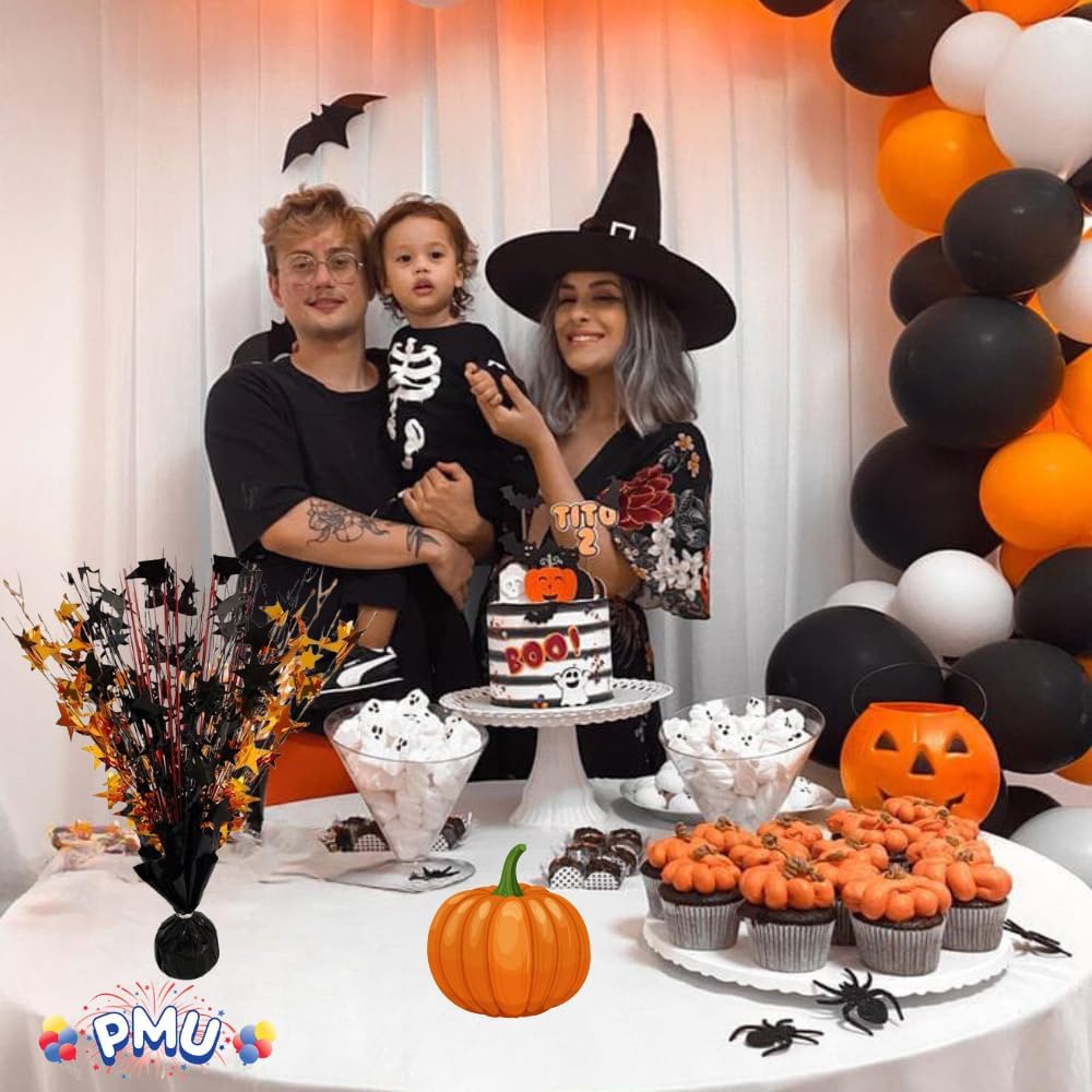 PMU Starburst – Centro de mesa con globos, hermosos centros de mesa para conmemoración, cumpleaños, Halloween, veteranos, fiesta y celebración del