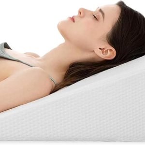 Almohadas de cuña para cama y almohada de cuña para elevación de piernas y soporte de espalda, para apoyo de espalda y piernas, dolor de espalda, Almohadas de cuña para cama y almohada de cuña para elevación de piernas y soporte de espalda, para apoyo de espalda y piernas, dolor de espalda,