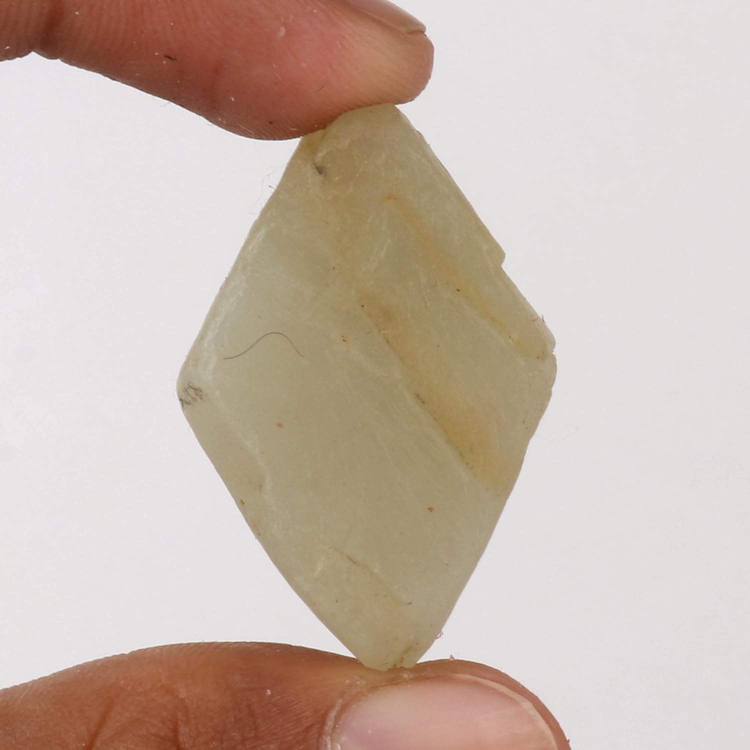 GEMHUB Cristal natural de piedra lunar blanca áspera de 141.3 quilates, piedra lunar genuina, sin cortar, cristal curativo áspero