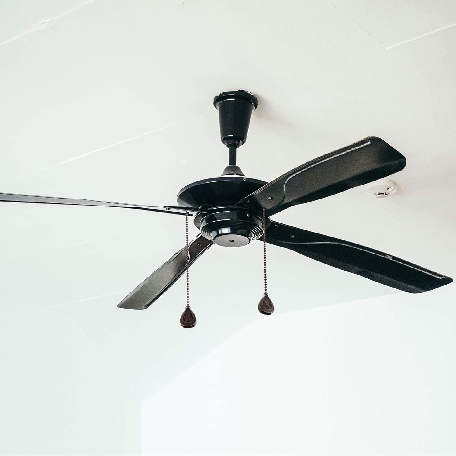 Patelai Extensor de cadena de tracción para ventilador de techo, 4 piezas, cadena de tracción para ventilador de techo, colgante de bronce de 12