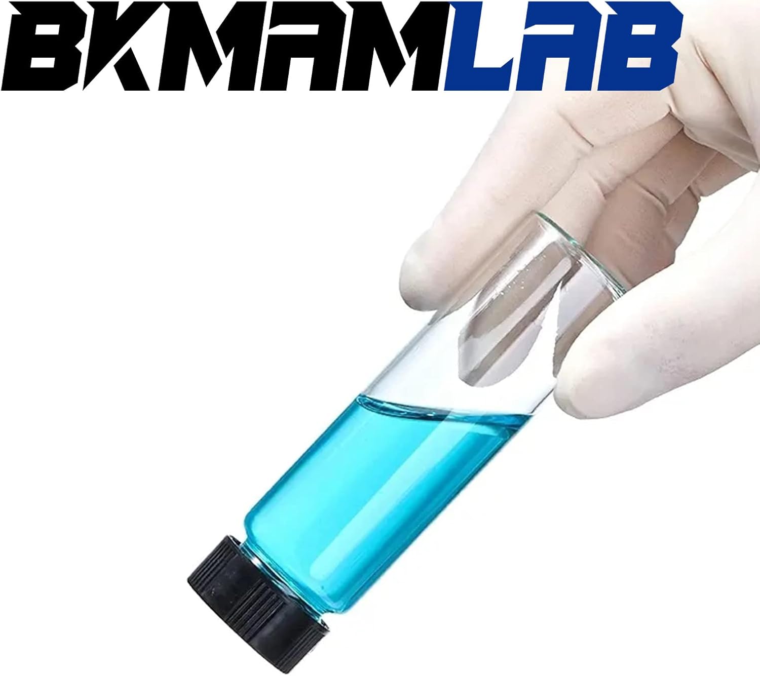 BKMAMLAB Frascos de vidrio pequeños transparentes de 0.7 fl oz 30 piezas con tapones de rosca (30 piezas)
