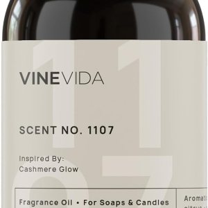 VINEVIDA 4 onzas Aceite de fragancia de cachemira brillante para hacer jabón, aromas para hacer velas, aceites de perfume, velas de soja, bombas de VINEVIDA 4 onzas Aceite de fragancia de cachemira brillante para hacer jabón, aromas para hacer velas, aceites de perfume, velas de soja, bombas de