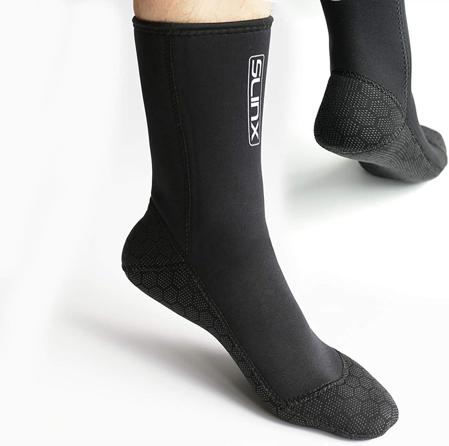 Dizokizo Calcetines de neopreno de 0.118 pulgadas (0.118 in), calcetines térmicos antideslizantes para hombres y mujeres, snorkel, natación, surf,