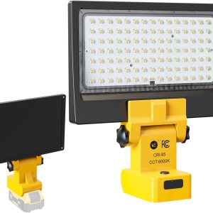 NS Luz de trabajo LED de 50 W 5000 lm para Dewalt 20 V, luces de inundación inalámbricas para emergencias, luz portátil para lugar de trabajo, NS Luz de trabajo LED de 50 W 5000 lm para Dewalt 20 V, luces de inundación inalámbricas para emergencias, luz portátil para lugar de trabajo,