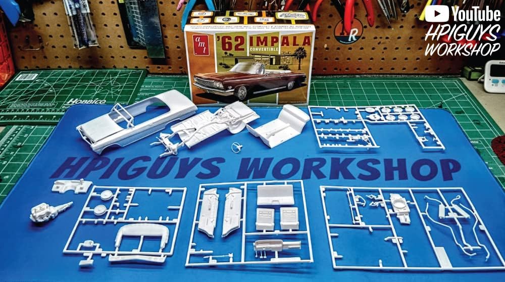 AMT 1962 Chevy Impala Convertible 125 Modelo Kit