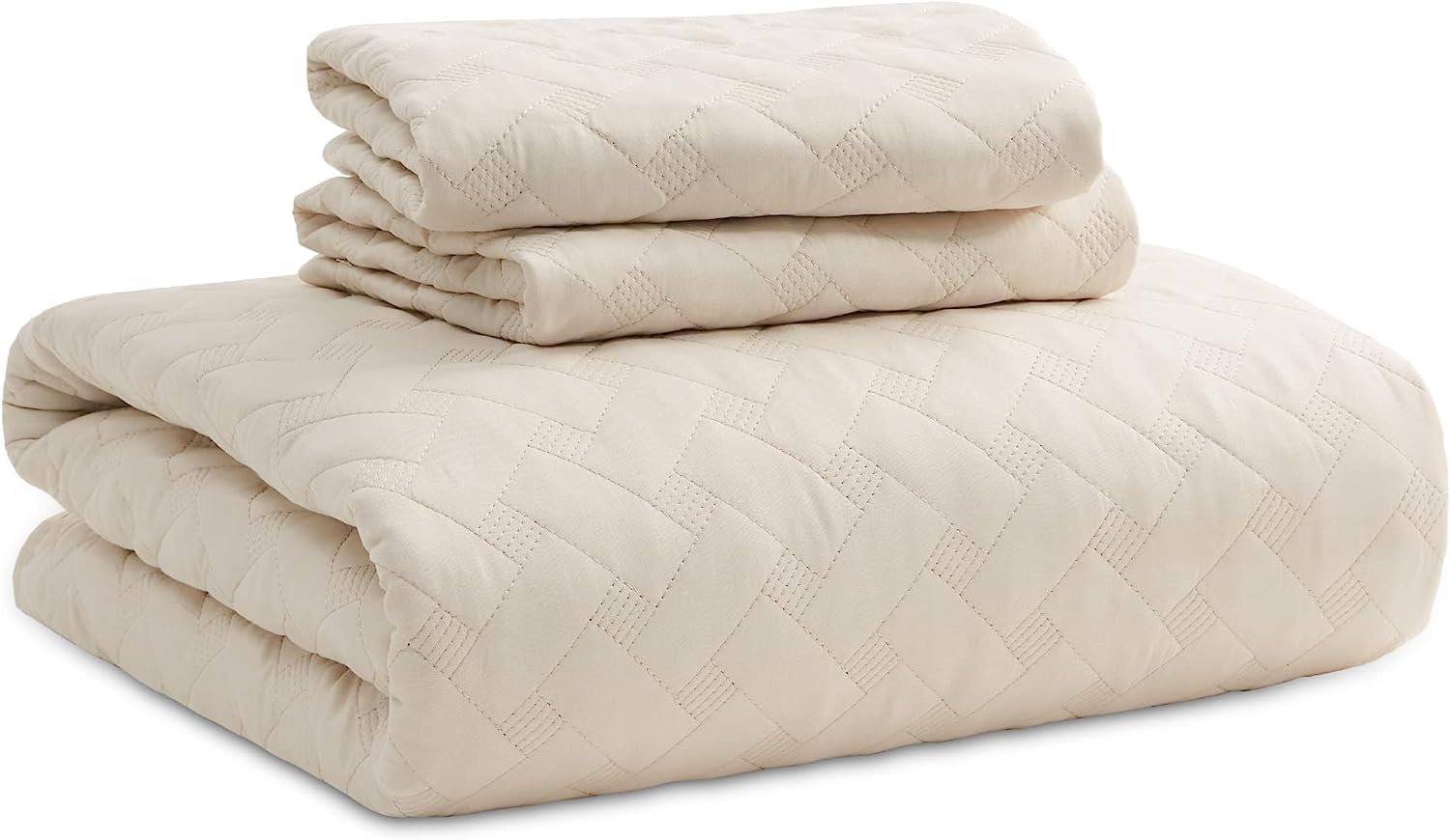 Bedsure – Juego de edredón de tejido liso tipo cesta W5 111×106 US