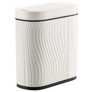 Cubo de basura automático pequeño de plástico de 2.6 galones, bote de basura inteligente sin contacto, cubo de basura con sensor de movimiento con Cubo de basura automático pequeño de plástico de 2.6 galones, bote de basura inteligente sin contacto, cubo de basura con sensor de movimiento con