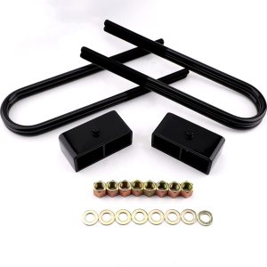 Kits de elevación de nivelación F250F350 de 2.0 pulgadas, juego de bloques de elevación y pernos en U de 2 pulgadas, kit de bloque de extremo de Kits de elevación de nivelación F250F350 de 2.0 pulgadas, juego de bloques de elevación y pernos en U de 2 pulgadas, kit de bloque de extremo de