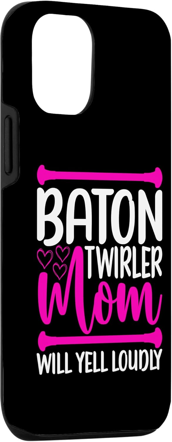 iPhone 14 Baton Twirling Mom Outfit Majorette Baton Twirler Mom Case