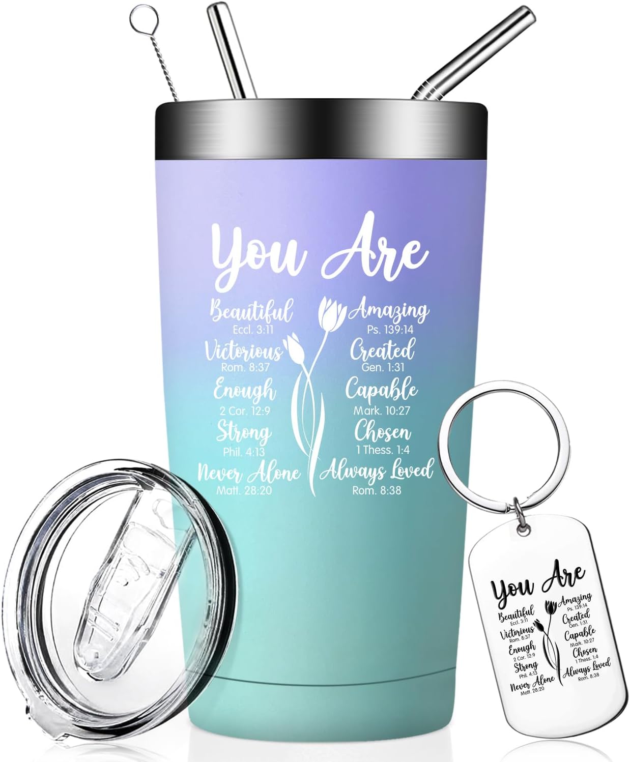 Fufandi Regalos cristianos para mujeres, regalos religiosos, regalos inspiradores, regalos de cumpleaños para mujeres, mamá, amiga, hermana,