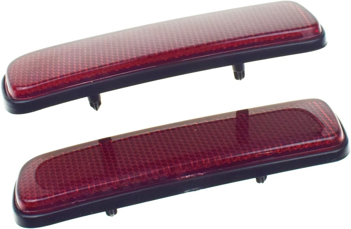 Coche 2 unids parachoques trasero luz de freno reflector izquierda y derecha para Jeep Grand Cherokee 1999-2006 56022638AA 56022639AA 56022639AA
