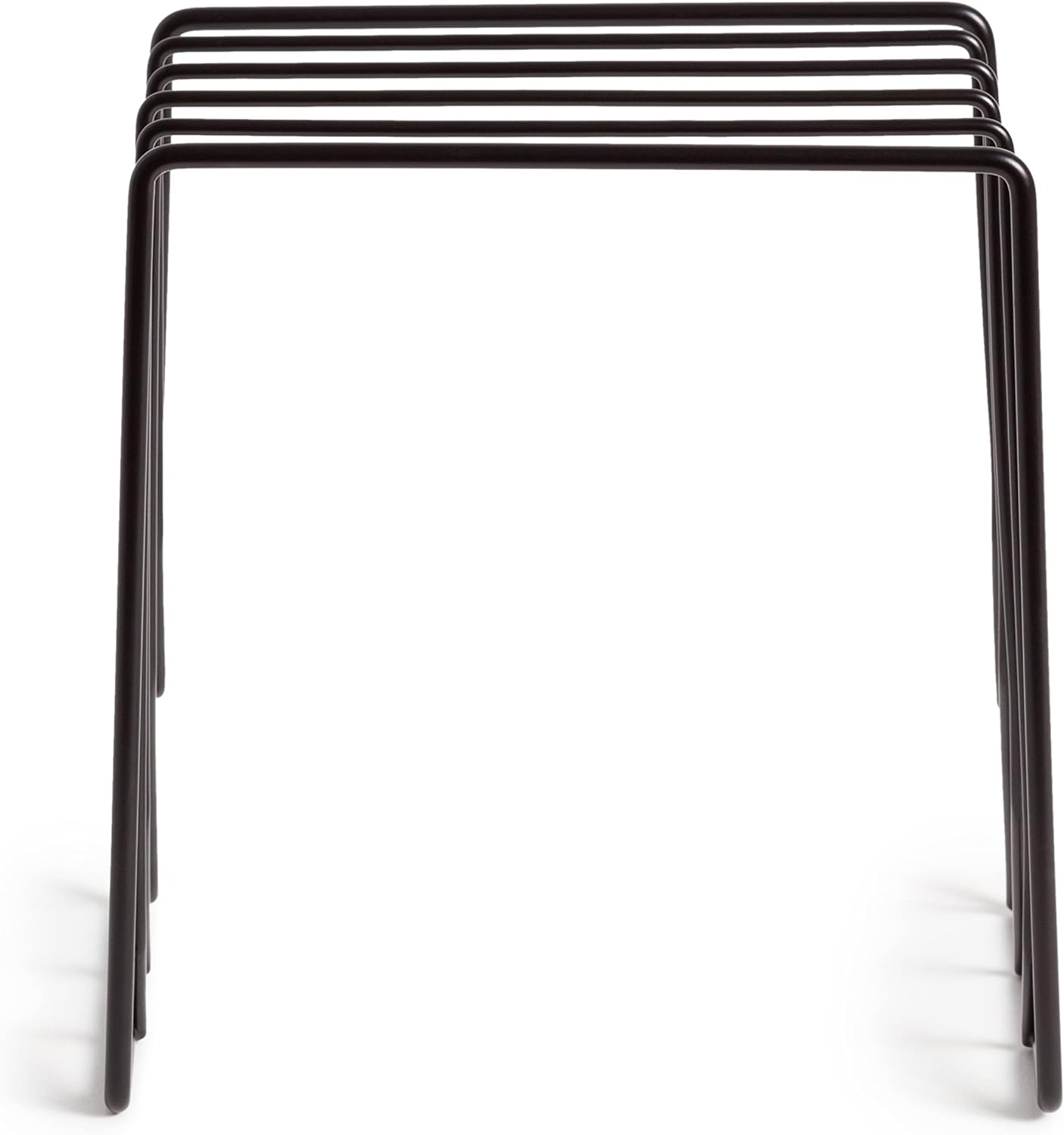 U Brands Vena Desk Organization – Clasificador de letras negro mate