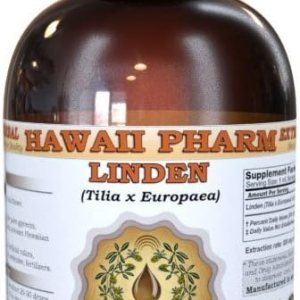 HawaiiPharm Extracto líquido de tilo, suplemento de tintura de tilo orgánico (Tilia x Europaea) 4 oz HawaiiPharm Extracto líquido de tilo, suplemento de tintura de tilo orgánico (Tilia x Europaea) 4 oz