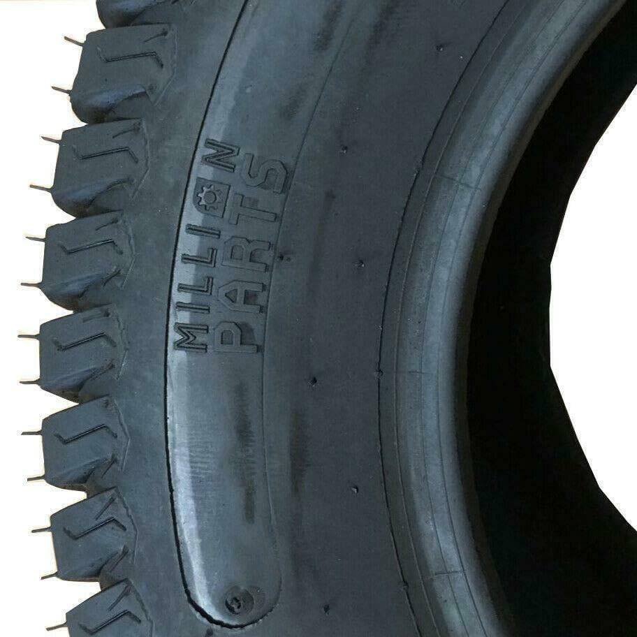TUFFIOM Juego de 2 neumáticos para cortacésped de 24×12.00-12, neumáticos de césped 6PR para césped y jardín para tractor de jardín, cortacésped,