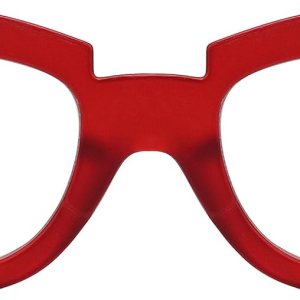 Eyekepper Gafas de lectura de media luna para las mujeres con estilo lectoras señoras – rojo +1.25 Eyekepper Gafas de lectura de media luna para las mujeres con estilo lectoras señoras – rojo +1.25